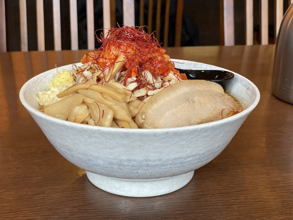 煉獄杏g郎 限定麺 支那そば 無双庵 煩悩ディストーション