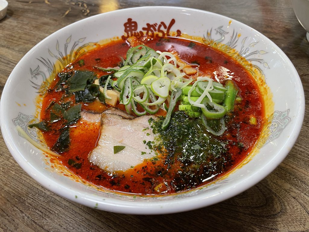 みそラーメン 超辛 2倍 鬼がらし 煩悩ディストーション